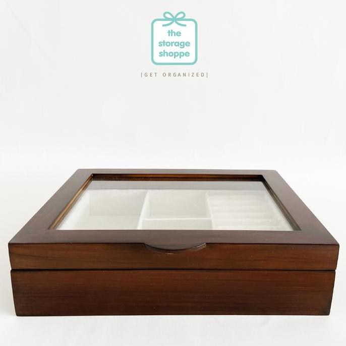 Wooden Jewelry Box Kotak Perhiasan Kayu
