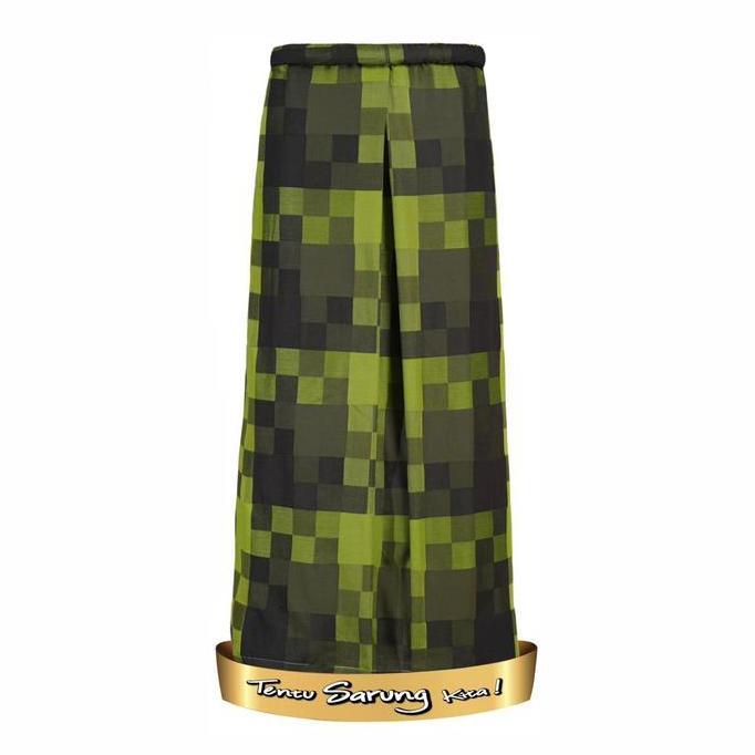 Wadimor Sarung Tenun Jaquard Dolphin Kain Katun Kotak Motif Dewasa Pria