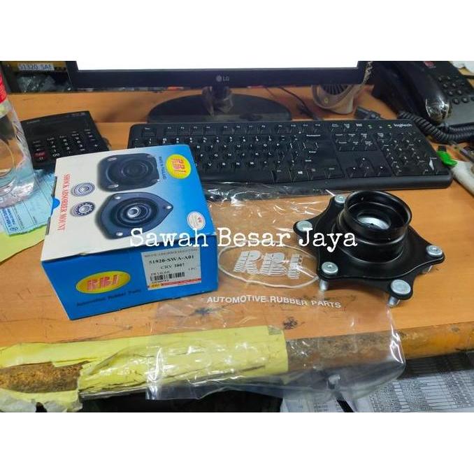 Rubber Damper Karet Support Suport Bantalan Shock Breaker Shockbreaker Depan Crv Cr-V Gen 3 4 2007 2