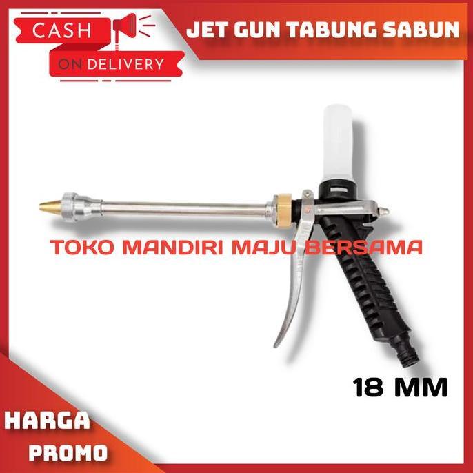 STIK / GUN SPRAYER CUCI MOBIL + TABUNG SABUN