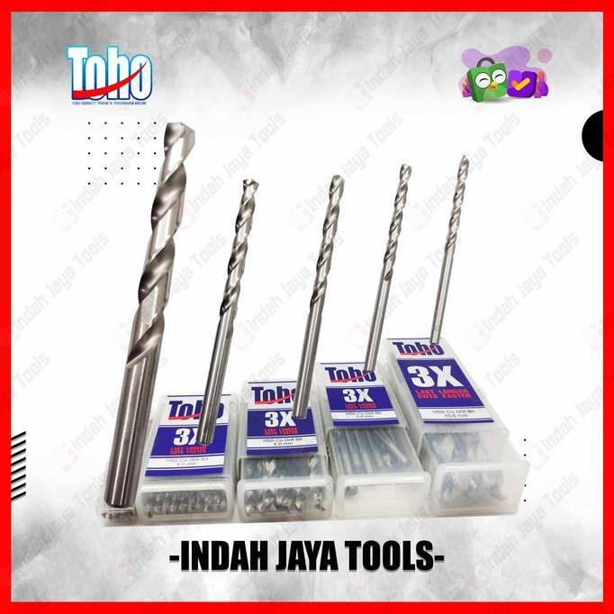 Tools- Mata Bor Besi 6 Mm Toho Hss Cobalt Stainless