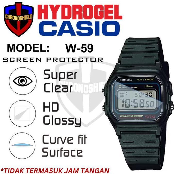 Antigores Jam Tangan Casio W59 Hydrogel Terbaik