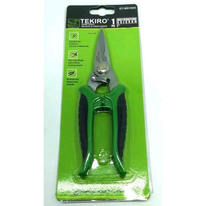 TEKIRO GUNTING SENG 7 INCH / gunting plat 7" TEKIRO / gunting serbaguna 7" TEKIRO