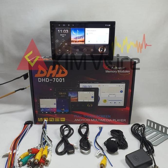 VIRALL HEAD UNIT ANDROID DHD-7001 7 INCH RAM 4GB/64GB //