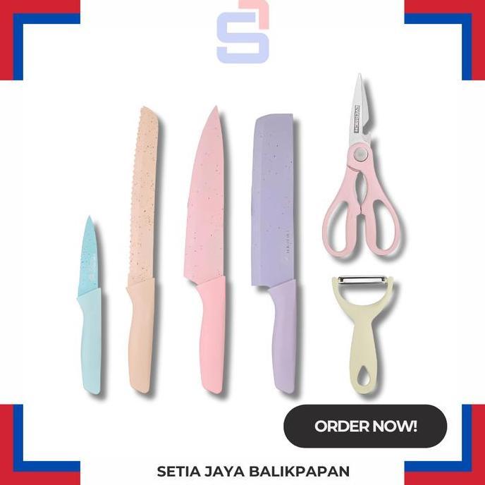 %$%$%$%$] Pisau Set Er0278 Roti Stainless Steel 6 Pcs EVCRIVERH