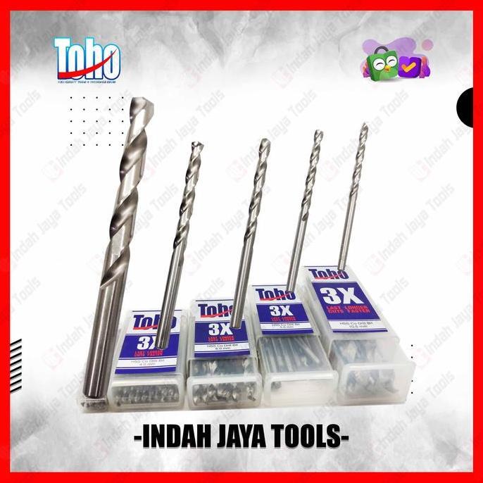 Tools- Mata Bor Besi 10 Mm Toho Hss Cobalt Stainless