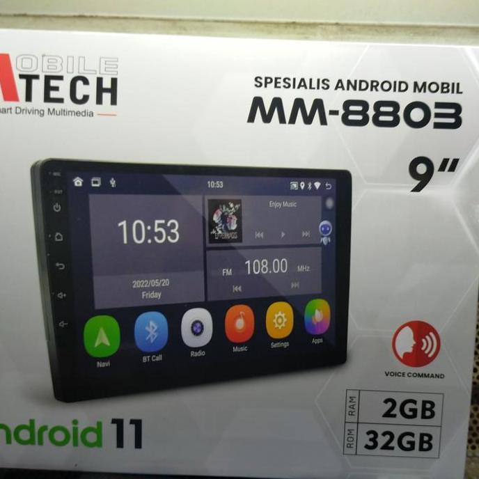 * HEAD UNIT ANDROID NEW MTECH MM-8803 RAM2G /32GB 9"INCH ''