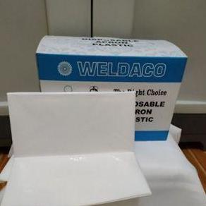 Thebest- Apron Plastik Tebal - Apron Disposable - Celemek Plastik - Apron MEDIS - PE Apron ONEHEALTH