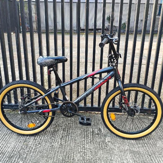 Sepeda Bmx 20inch Genio Gx Pro Frame Alloy Rem Cakram Outdoor