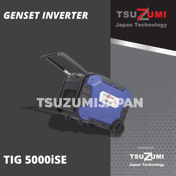 Promo Genset Inverter Tsuzumi TIG 5000iSE Super Silent 4000 Watt COD