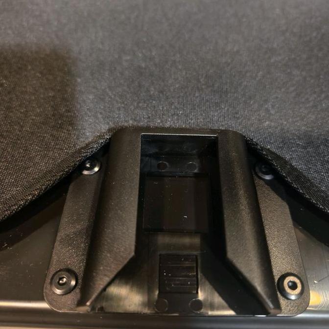 Tas depan keranjang bromptonN bahan OXFORD kuat Hitam tinggal pasang