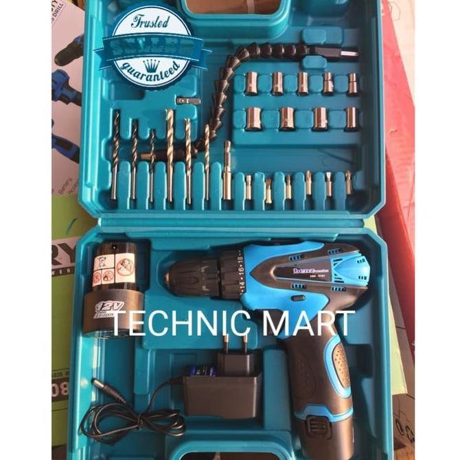 Promo Mesin Bor Baterai BENZ 12V CBD-0104 / Cordless Drill 12V Diskon