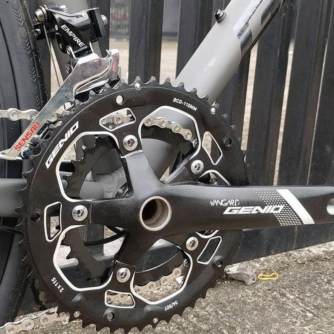 Sepeda Road Bike Genio Vanguard size 47 Cakram