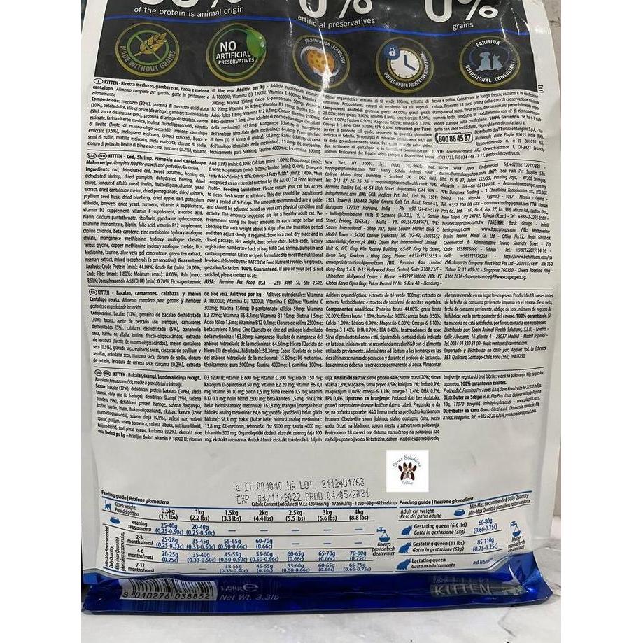 Grosir Farmina N&D Kitten Ocean Grainfree 5Kg - Makanan Kucing - Cat Food