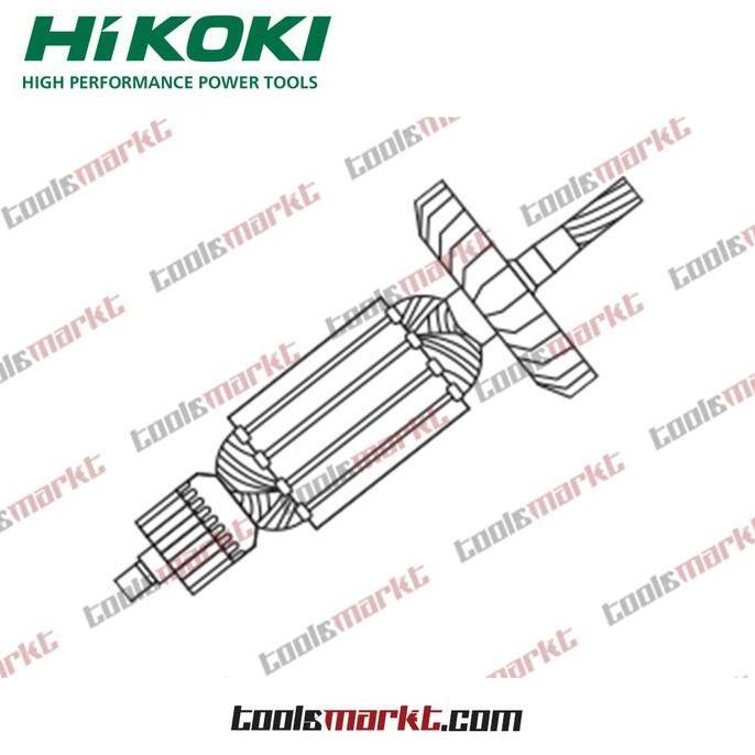 Promo Hitachi Koki Armature D13VH Mesin Bor Listrik Hand Drill D 13VH 360-655E HIKOKI 360655 Diskon