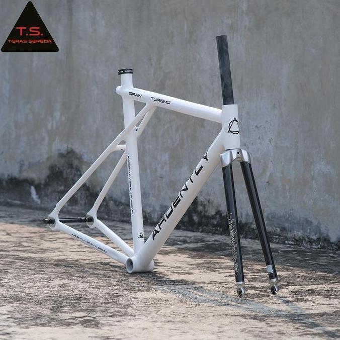 Frameset ARDENTLY GT Gran Turismo fork Carbon Sepeda Fixie