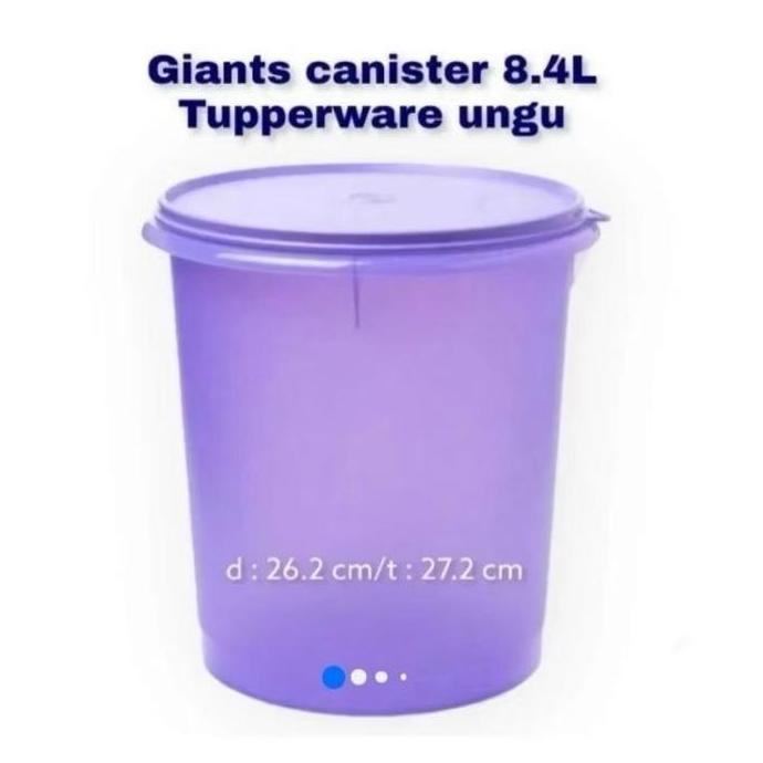 Promo GIANT CANISTER TUPPERWARE UK 8,4L Diskon