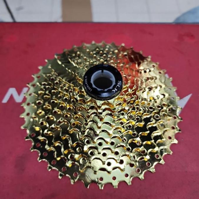 Cassette Sprocket 10 Speed 11-42T Slk Gold