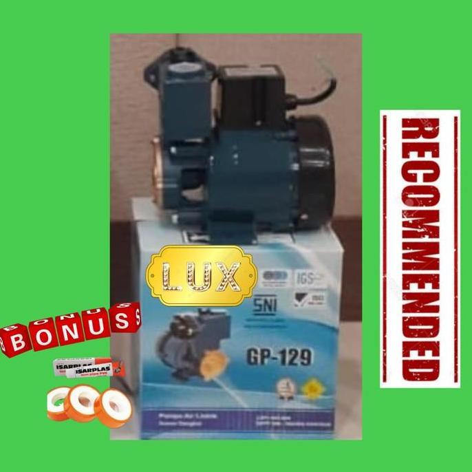 Pompa kecil bantu dorong air toren shower NATIONAL GP 125 Watt sumur dangkal Non Otomatis 129 pen do