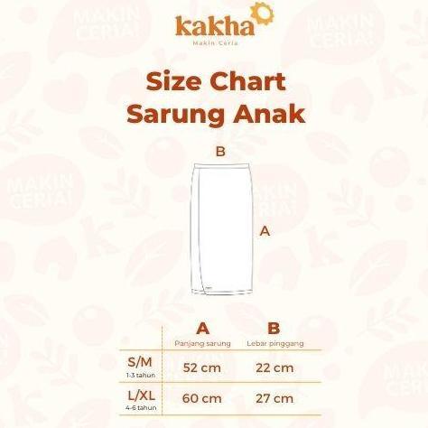 Kakha - Sarung Instan Anak / Sarung Anak / Sarung Instan