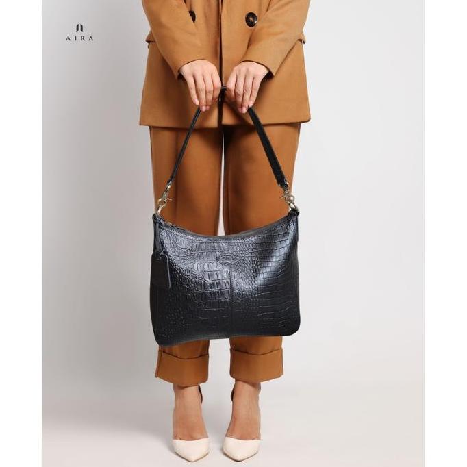 Tas Kulit Asli Wanita Hobo Sofia Tas Selempang