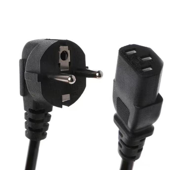 Power cord eu male to c13 3x1mm 1.8 meter HEMAT