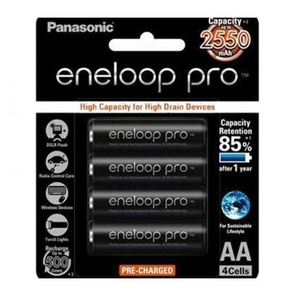 Campic- Panasonic Original Eneloop Pro Aa Battery 2.550 Mah