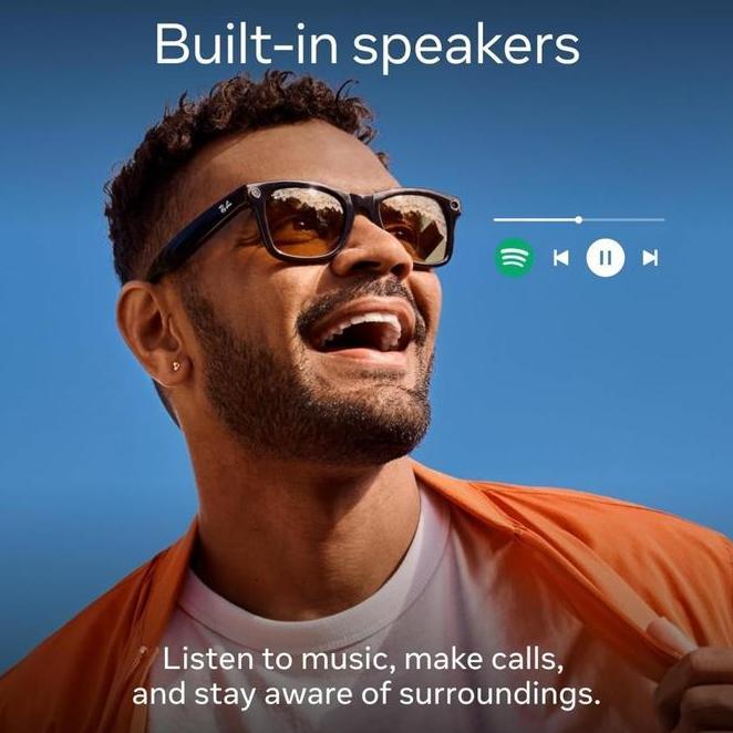 Ray-Ban Meta Wayfarer Smart Glasses Rayban Kacamata Pintarca