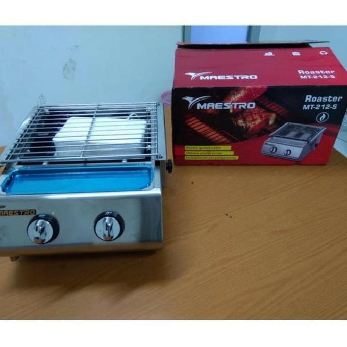 =+=+=+] Roaster Maestro 2 tungku Stainless / Kompor Bakar Maestro 2 tungku