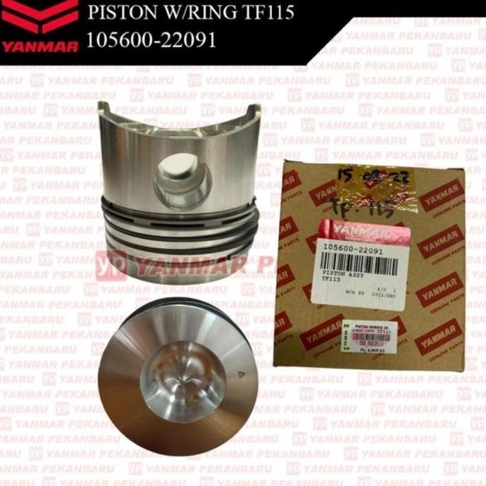 ><><><] TF-105 Piston With Ring Seher Yanmar TF105 TF 105 Original