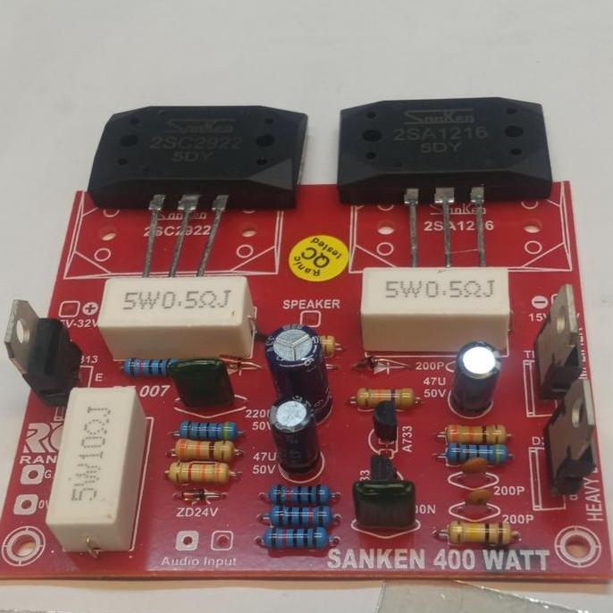 kit power amplifier mono 400 watt plus final sanken 5DY FORSALE
