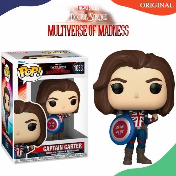 Jual Funko Marvel Doctor Strange Multiverse of Madness Captain Carter
