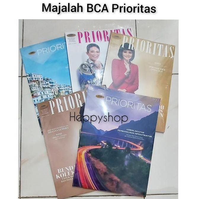 """] PRELOVED Majalah Bekas BCA Prioritas Magazine