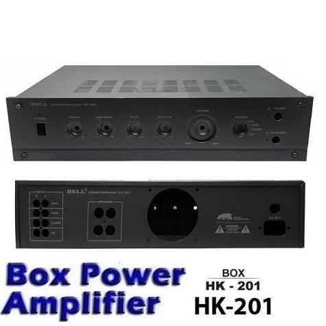 Box Power Amplifier HK-201 BOX BELL HK 201 Box Amply HK201 ASLI