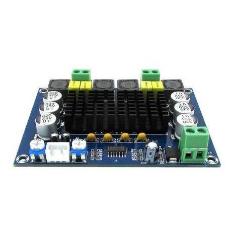 Hi Power Amplifier 2 x 120 Watt Stereo Subwofer Tpa  elektronik FORSALE