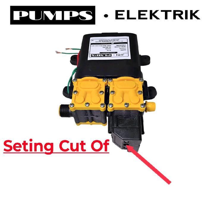 Dinamo Pompa Dc 12V 320 Psi 10 Lpm / Pompa Air Dc 12V High Pressure / Dinamo Pompa Air Original Dan 