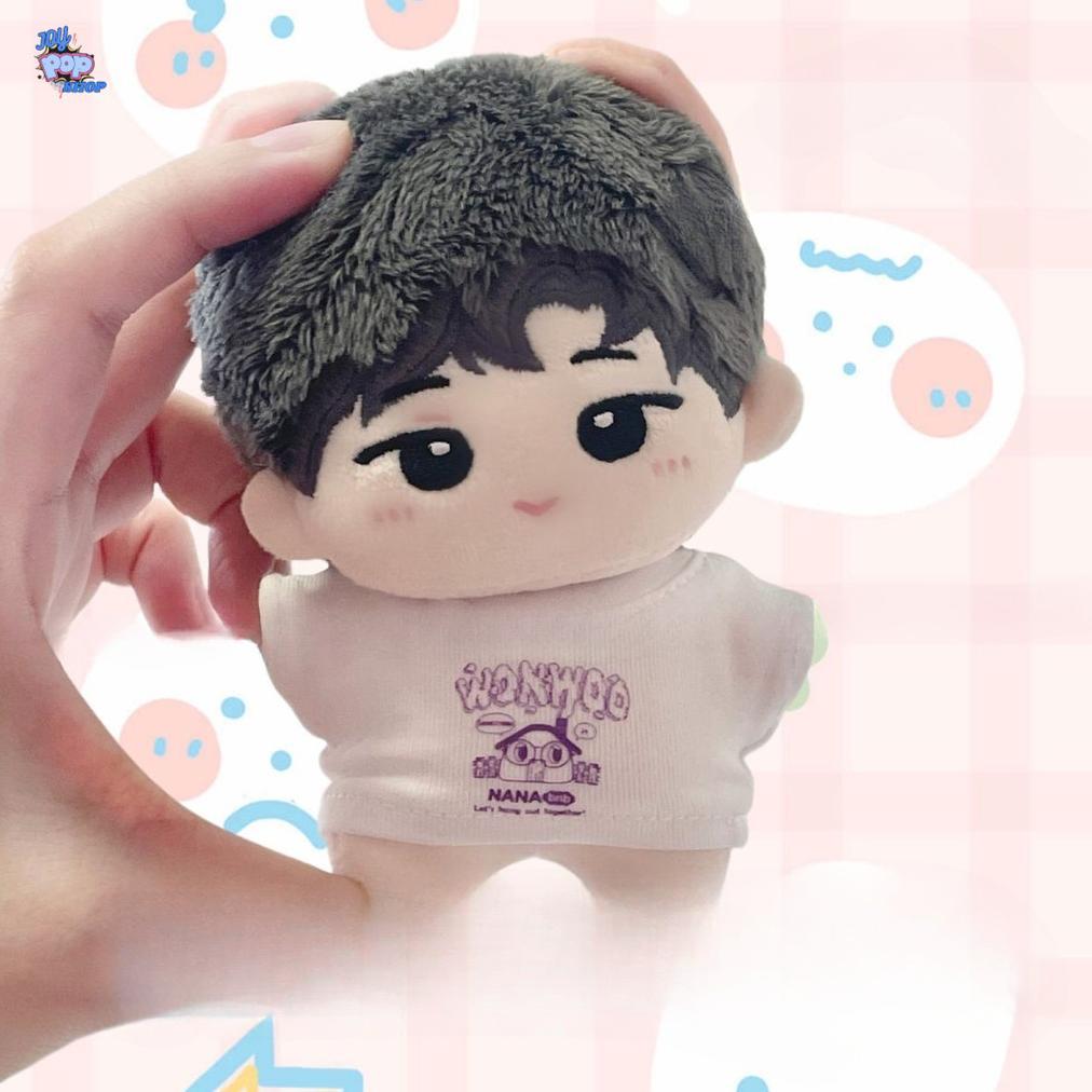 Baju boneka seventeen Nana Air Bnb Baju Boneka 10CM bahan katun aksesoris plush doll kpop idol