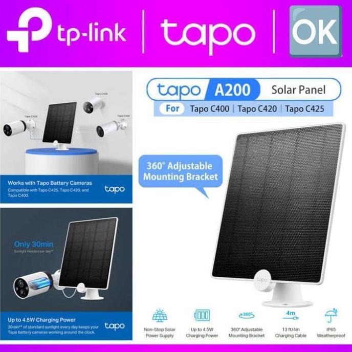 Super Hot, Tp- Link Tapo A200 Solar Panel