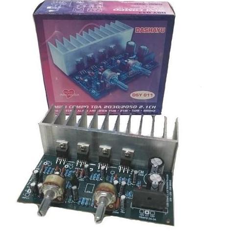 Kit Power Amply. Mini Compo Home Theater 2.1 Channel TDA 2030 DSY-011 Amplifier Subwoofer RESTOCK