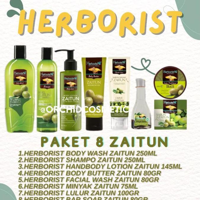 Wassw- Herborist Paket Zaitun Lengkap / Herborist Paket Hadiah Seserahan Wedding Lengkap /Paket Herb