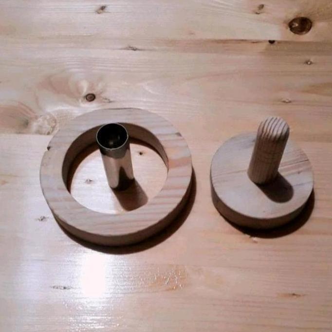 KAYU CETAKAN DONAT & BOMBOLONI  SET