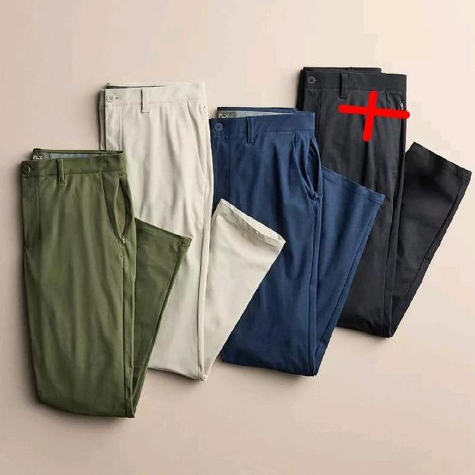 Celana FLX golf work pant slim strech orinal