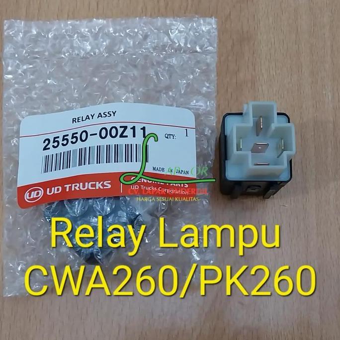 Relay Lampu Nissan Euro 2 Cwa260 Pk260  Pk215 25550-00Z11 Harga Spesial