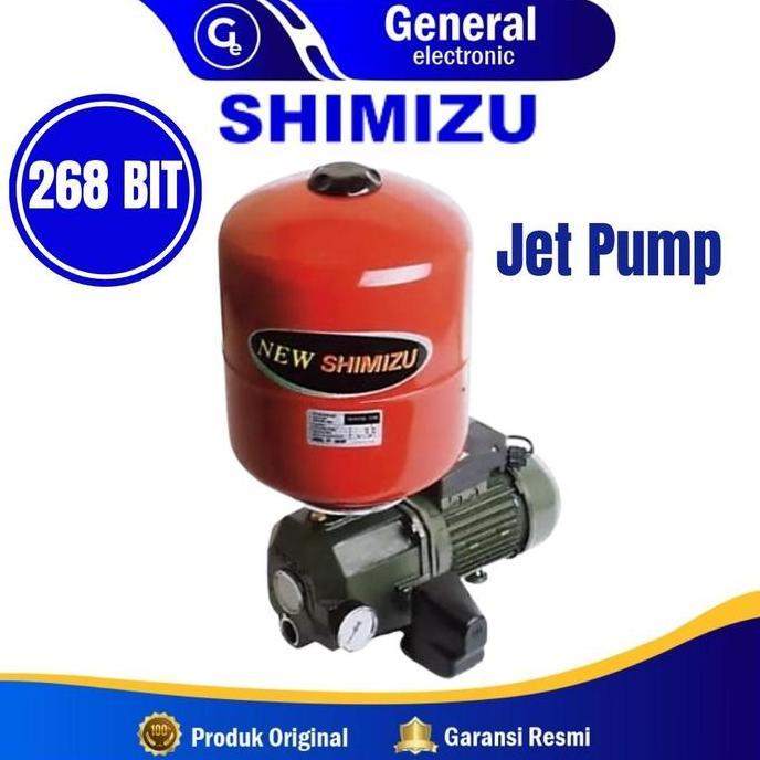 Mesin Pompa Air Jet Pump Shimizu PC 268 BIT Otomatis Garansi Resmi PC268BIT