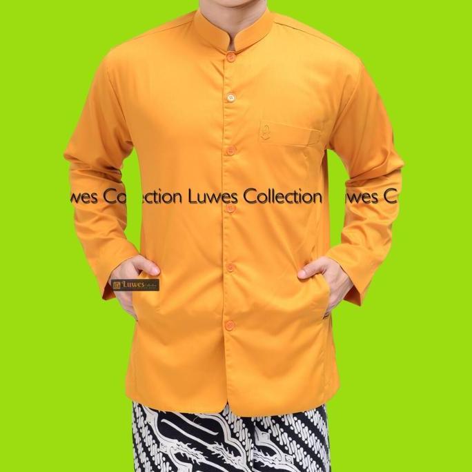 BEST SELLER JASKO PRIA LENGAN PANJANG BAJU KOKO MUSLIM PRIA DEWASA SEMI JAS LENGAN PANJANG POLOS HIT