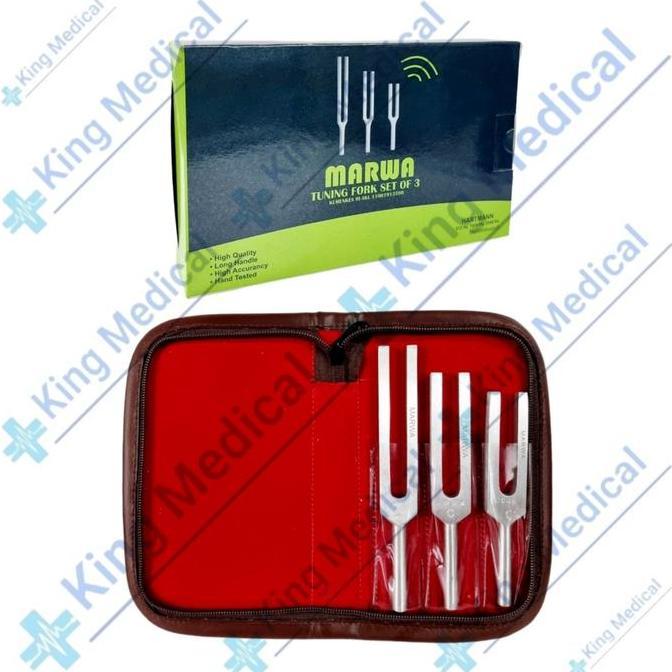 Garpu Tala Set of 3/Tuning Fork/Garputala (512 HZ - 1024 HZ - 2048 HZ)