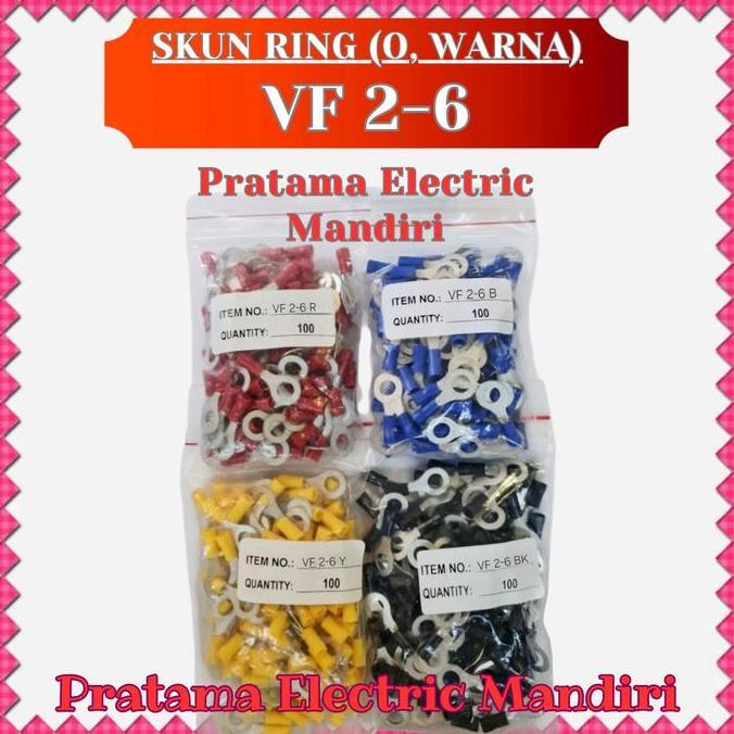 Skun Kabel isolasi Ring 2-6 Scun Cable Ring 2-6 Warna