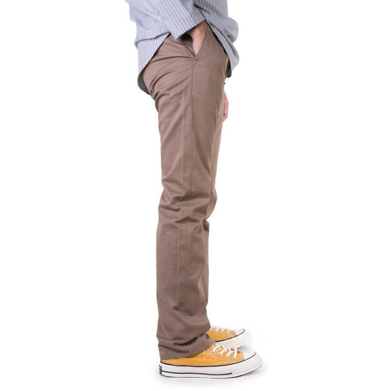 Earthy Genova Chino Pants Khaki