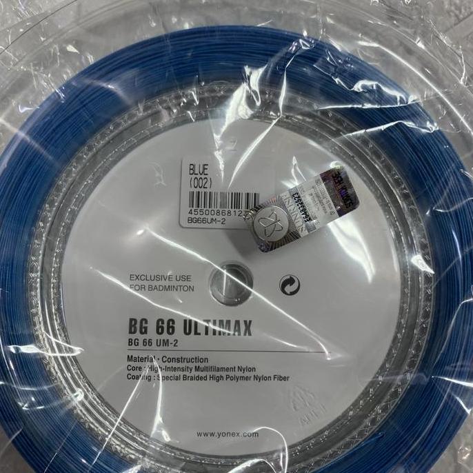 Kokking- Senar Badminton Yonex Bg66 Ultimax / Bg 66 Ultimax Roll Sp Original