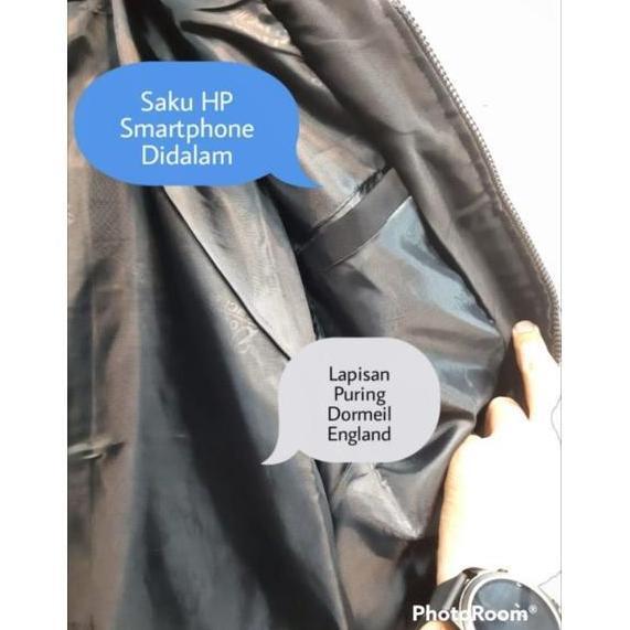 Greatlee Jaket Semijas Jas Jasket Presiden Sby Lipatan Dada | Semi Jas